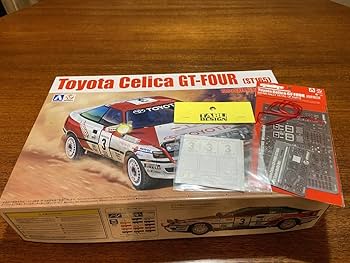 アオシマ・BEEMAX製の1/24スケールトヨタセリカGT-FOUR（ST165 Amazon | 青島文化教材社 1/24 BEEMAXシリーズ No.1 トヨタ